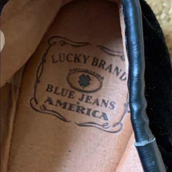 Lucky Brand Velvet Flats (8.5) - Picture 2 of 2